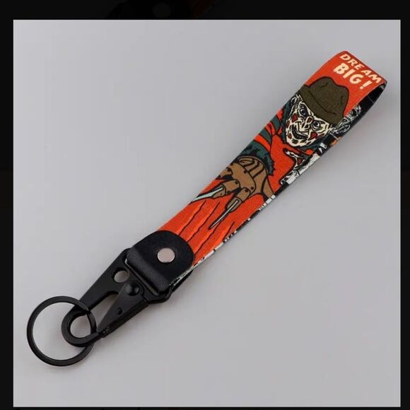 Freddy Kruger nightmare on Elm Street key bracelet wristlet hook latch - Picture 5 of 5